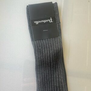 Pantherella Dress Socks men’s regular dark grey mix new with tags